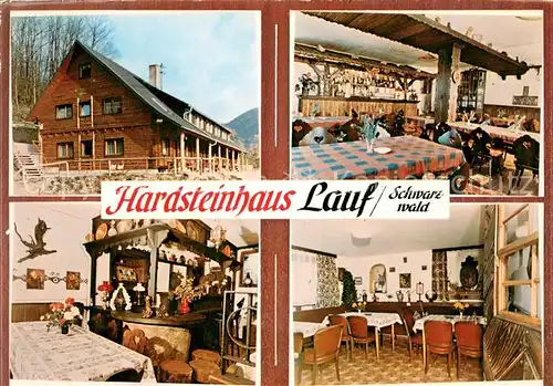 AK / Ansichtskarte Lauf_Baden Hardsteinhaus Gastraeume Lauf_Baden