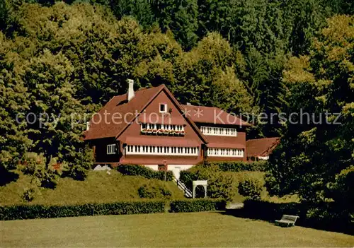 AK / Ansichtskarte Haeusern_Schwarzwald Gasthaus Schwarzabruck Haeusern Schwarzwald