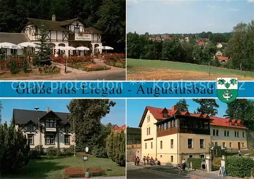 AK / Ansichtskarte Liegau Augustusbad Forellenschaenke Panorama Liegau Augustusbad