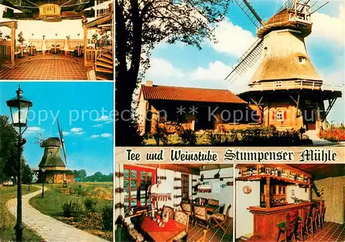 AK / Ansichtskarte Horumersiel Tee und Weinstube Stumpenser Muehle Gaststube Bar Horumersiel