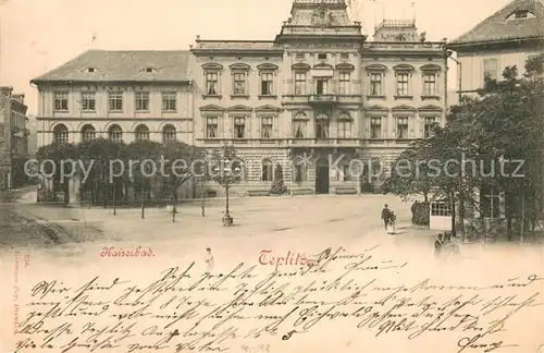 AK / Ansichtskarte Teplitz Schoenau_Teplice Kaiserbad 