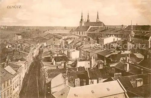 AK / Ansichtskarte Olmuetz_Olomouc Stadtpanorama Zentrum Kirche Olmuetz Olomouc