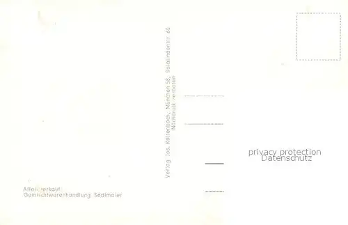 AK / Ansichtskarte Ellmosen Ortsansicht mit Kirche Kuenstlerkarte Ellmosen