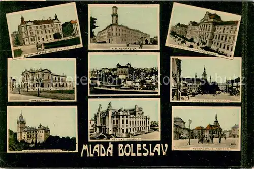 AK / Ansichtskarte Mlada_Boleslav_Jungbunzlau Sehenswuerdigkeiten Gebaeude der Stadt 