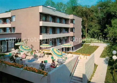 AK / Ansichtskarte Bad_Bellingen Sanatorium St Marien Kaffee Terrasse Bad_Bellingen