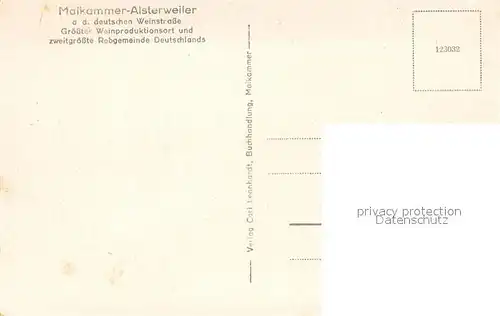 AK / Ansichtskarte Alsterweiler Zentrum Strassenbahn Gebaeude Alsterweiler