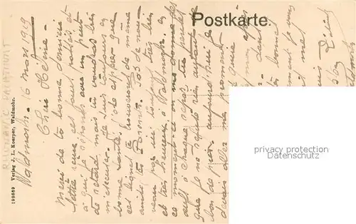 AK / Ansichtskarte Waldmohr Strassenpartien Innenstadt Amtsgericht Forstamt Waldmohr