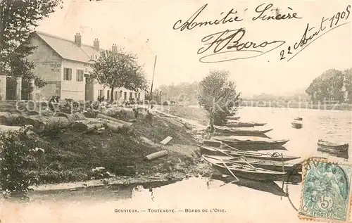 AK / Ansichtskarte Toutevoye_Gouvieux Bords de l Oise 