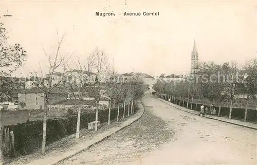 AK / Ansichtskarte Mugron Avenue Carnot Mugron