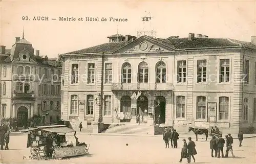 AK / Ansichtskarte Auch_Gers Mairie et Hotel de France Auch_Gers