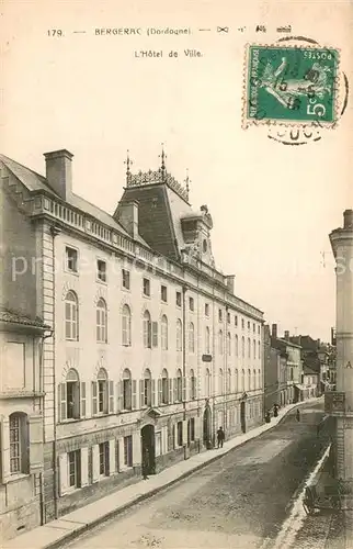 AK / Ansichtskarte Bergerac Hotel de Ville Bergerac