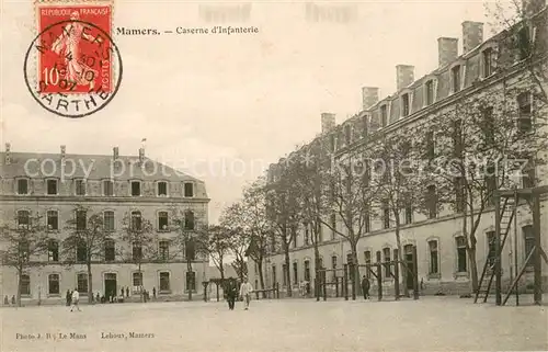 AK / Ansichtskarte Mamers_Sarthe Caserne d Infanterie Mamers Sarthe
