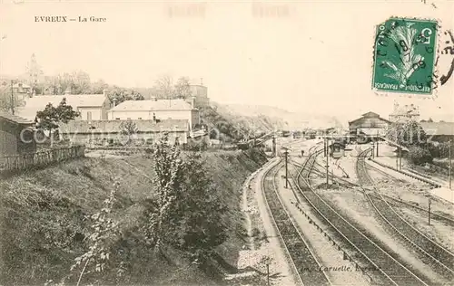 AK / Ansichtskarte Evreux La gare Evreux