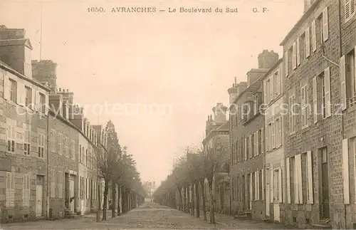 AK / Ansichtskarte Avranches Boulevard du Sud Avranches