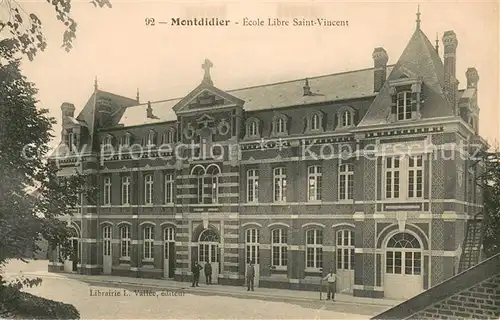 AK / Ansichtskarte Montdidier_Somme Ecole Libre Saint Vincent Montdidier Somme