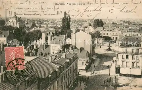 AK / Ansichtskarte Troyes_Aube Vue panoramique sur la ville Troyes Aube