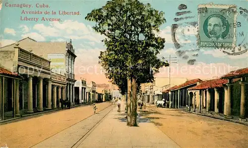 AK / Ansichtskarte Camaguey_Kuba Avenida de la Libertad Camaguey Kuba