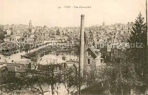 AK / Ansichtskarte Vire_Calvados Vue d ensemble Vire Calvados