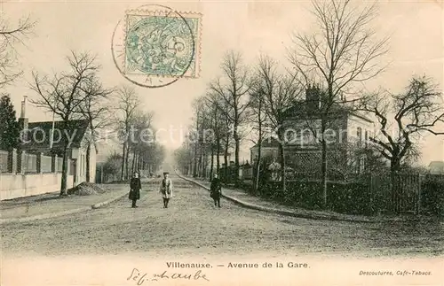 AK / Ansichtskarte Villenauxe la Grande Avenue de la Gare Villenauxe la Grande