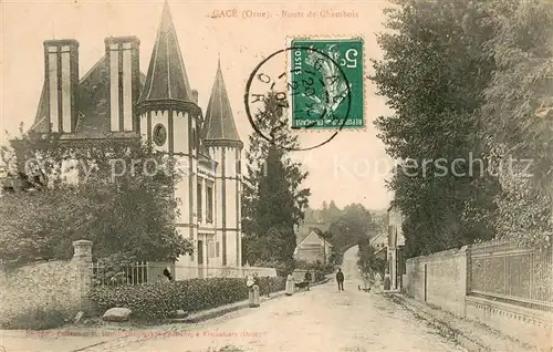 AK / Ansichtskarte Gace Route de Chambois Gace
