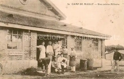 AK / Ansichtskarte Camp_de_Mailly Cuisine militaire Camp_de_Mailly