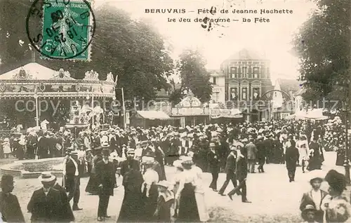 AK / Ansichtskarte Beauvais_60 Fetes de Jeanne Hachette Jeu de Paume 