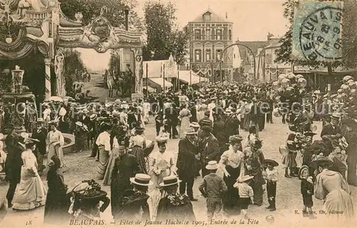 AK / Ansichtskarte Beauvais_60 Fetes de Jeanne Hachette Entree de la Fete 