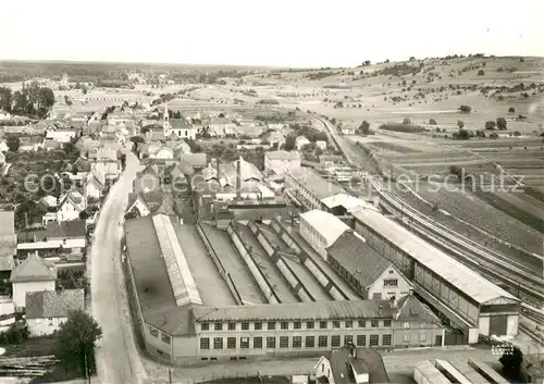 AK / Ansichtskarte Niedermodern Usine Leopold et Cie. vue aerienne Niedermodern