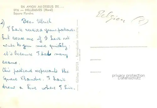 AK / Ansichtskarte Hellemmes Square Flandre vue aerienne Hellemmes