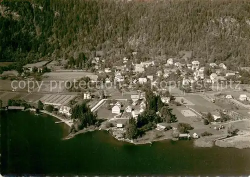 AK / Ansichtskarte Steindorf_Ossiacher_See Fliegeraufnahme Steindorf_Ossiacher_See