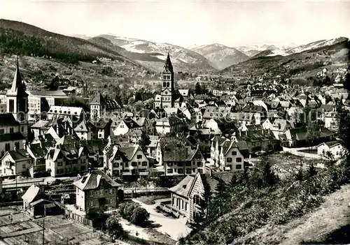 AK / Ansichtskarte Munster_Haut_Rhin_Elsass Vue generale et les Vosges Munster_Haut_Rhin_Elsass