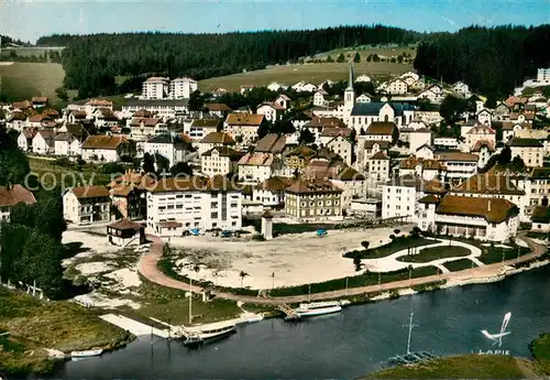 AK / Ansichtskarte Villers le Lac Embarcadere vue aerienne Villers le Lac