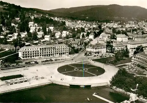 AK / Ansichtskarte Gerardmer_Vosges Esplanade et les hotels vue aerienne Gerardmer Vosges
