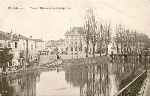 AK / Ansichtskarte Bar le Duc Vue de lOrnain et Caisse d Epargne Bar le Duc