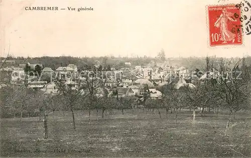 AK / Ansichtskarte Cambremer Vue generale Cambremer