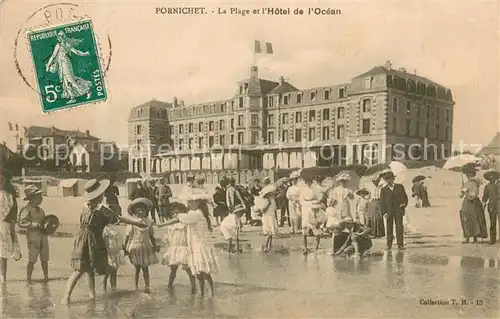 AK / Ansichtskarte Pornichet La Plage et lHotel de l Ocean Pornichet