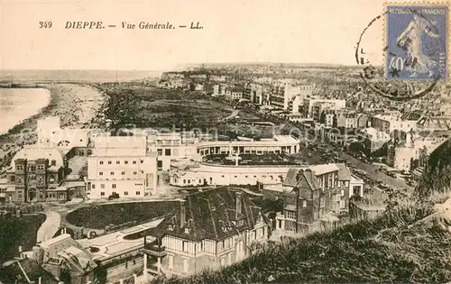 AK / Ansichtskarte Dieppe_Seine Maritime Vue generale Dieppe Seine Maritime