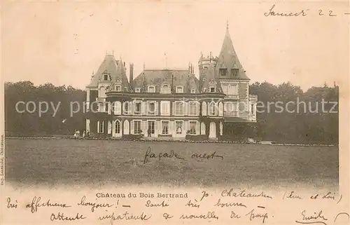 AK / Ansichtskarte Lanneray Chateau du Bois Bertrand Lanneray