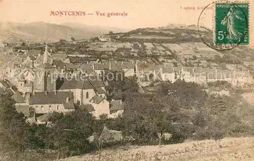 AK / Ansichtskarte Montcenis Vue generale Montcenis