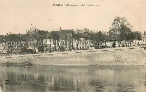 AK / Ansichtskarte Bergerac Le Quai Salvette Bergerac