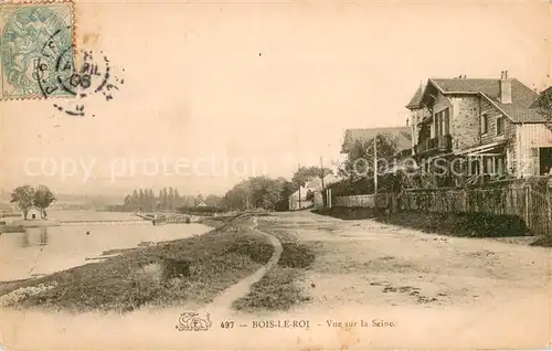 AK / Ansichtskarte Bois le Roi_Seine et Marne Vue sur la Seine Bois le Roi