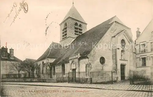 AK / Ansichtskarte La_Ferte Gaucher Eglise et Presbytere La_Ferte Gaucher