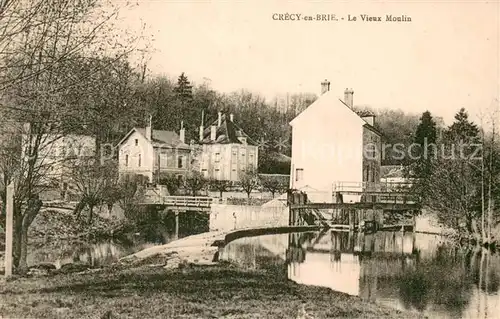 AK / Ansichtskarte Crecy_en_Brie Le Vieux Moulin Crecy_en_Brie