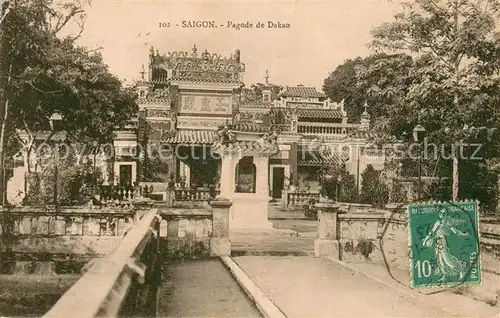 AK / Ansichtskarte Saigon Pagode de Dakao saigon