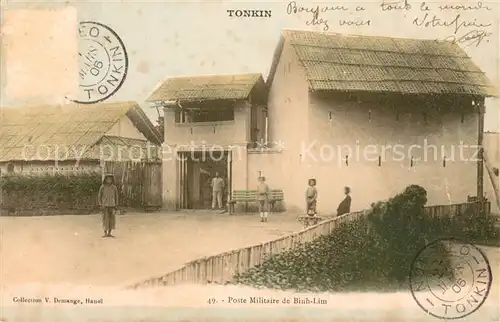 AK / Ansichtskarte Tonkin Poste Militaire de Binh Lim Tonkin