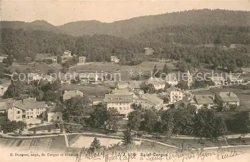 AK / Ansichtskarte Saint Cergue_Nyon_Suisse Panorama 