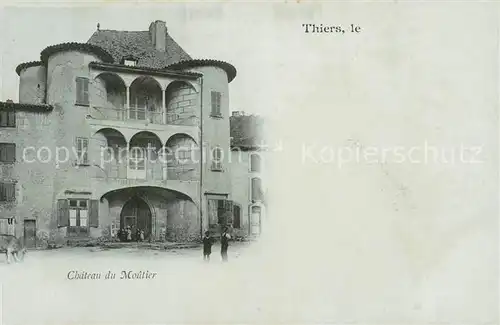 AK / Ansichtskarte Thiers Chateau du Moutier Thiers