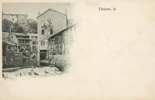 AK / Ansichtskarte Thiers Vue partielle Thiers