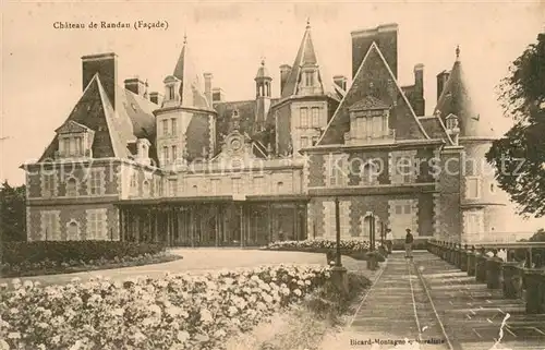 AK / Ansichtskarte Randan Chateau de Randan Facade Randan