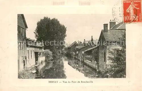 AK / Ansichtskarte Bernay Vue du Pont de Boucheville Bernay